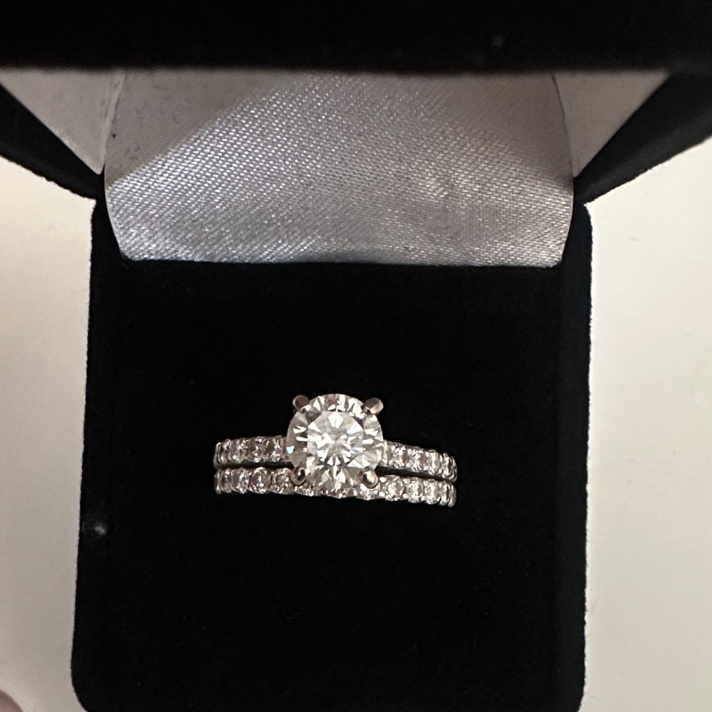 Wedding Set with GIA cert